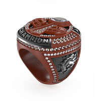 XILAI Logo personnalisé Bague de championnat Alliage Anneaux de championnat du monde de ligue de football bon marché Unisexe