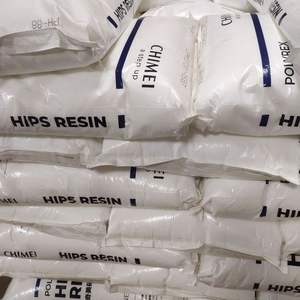 Granuli di plastica materia prima fianchi ad alto impatto polistirene TV involucro materiale stampaggio a iniezione bianco 25kg sacchetto - Product Image 5