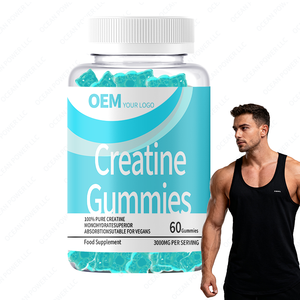 Gomitas de Monohidrato de Creatina para el Desarrollo Muscular para Adultos, Marca Privada OEM, para Hombres y Mujeres - Product Image 1