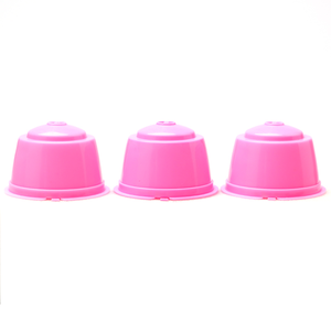 Nouvelle conception, 3 capsules de café réutilisables blanches <span class=keywords><strong>Dolce</strong></span> <span class=keywords><strong>Gusto</strong></span>, portables, recyclables, en matériau PP, certifiées CE - Product Image 2