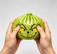 Jouet Squishy Grinch en forme de boulette, boîte surprise, jouet à presser à remontée lente, cadeau anti-stress de Noël, cadeau de fête pour enfants, vente en gros