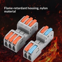 Connecteur rapide enfichable mâle-femelle, terminal de câblage, outil d'accueil de câbles de type push, série DF2604D, fabriqué en Chine
