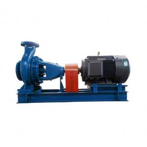 Nueva Bomba de Agua Centrífuga de Succión Final Horizontal para Tratamiento Industrial y Riego - Product Image 1