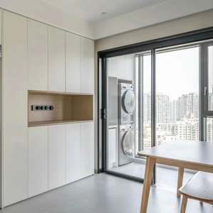 Nordic Style Modern Bedroom Wardrobe Clothes <b>Shoes</b> and Hats Storage Cabinet for Home Villa Workshop and Living Room - Product Image 2