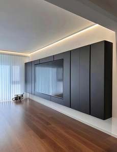 Hot Sale - Custom <b>Wall</b> <b>Mounted</b> <b>Tv</b> <b>Units</b> Modern Wooden <b>Tv</b> Stand Living Room Storage Cabinets Luxury <b>Tv</b> Cabinet - Product Image 6