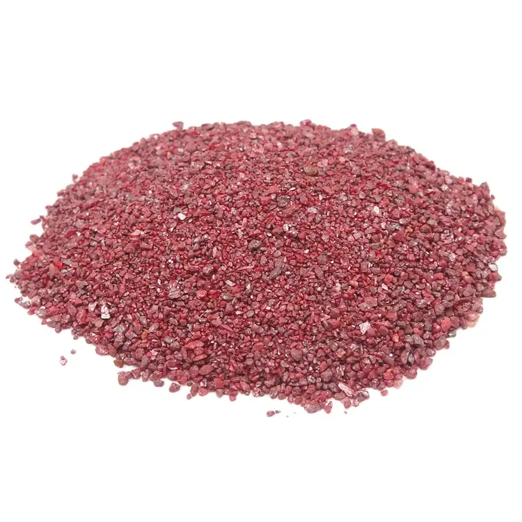 Hoge Kwaliteit Pure Cinnaber Zand Graan Poeder Rock Specimen Dark Red Blood Stone Pigment Voor Schilderen