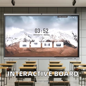 CUMEI Smart Interact 65/75/86/98/110 pouces Tableau blanc plat pour l'enseignement scolaire Fournisseur OEM Tableaux <span class=keywords><strong>interactif</strong></span> - Product Image 2