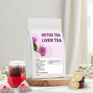 ชาผสมสมุนไพรล้างพิษชากระเป๋าทรงสามเหลี่ยมแพคเกจขนาดเล็กชาเพื่อสุขภาพ - Product Image 1