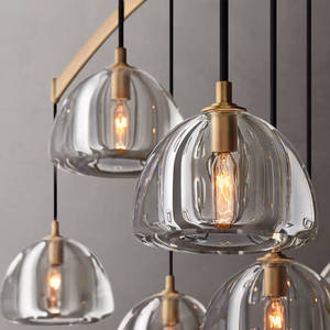 48" Big Modern Round Crystal Glass Chandelier Large Villa Living Room Italian Designer High-end Luxury Brass Crystal Chandelier - Product Image 5