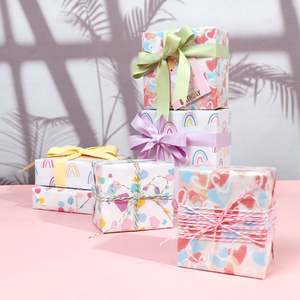 Alta calidad al por mayor 80g 50*70cm cumpleaños refrescante embalaje papel de regalo - Product Image 5