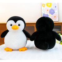 Nuevo Pingüino de Peluche de Simulación de 40cm, Lindo Muñeco de Tela con Relleno de Algodón PP, Adorno, Regalos de Cumpleaños para Niños, Muñeco para Máquina de Garras