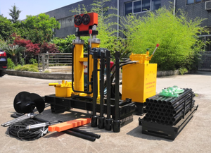 อุปกรณ์ทดสอบการเจาะกรวย CPT ในดินไฮดรอลิกแบบพกพา100kn 200kn - Product Image 2