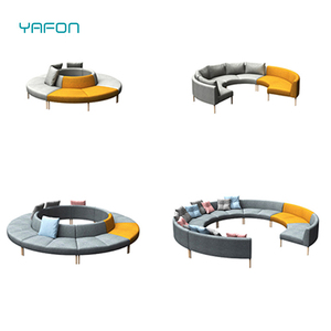 आधुनिक परिवर्तनीय अनुभागीय सोफे कार्यालय फर्नीचर ने लिविंग रूम के स्कूल और अस्पताल के लिए विभिन्न शैलियों को सेट किया - Product Image 4