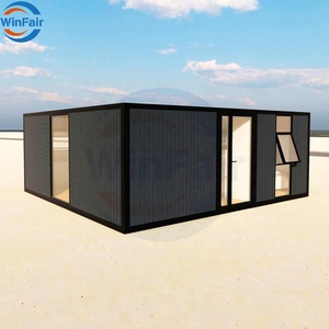 WinFair Maisons Modulaires Portables Pliables Préfabriquées Conteneurs Miniatures 2 Pièces Villa <span class=keywords><strong>de</strong></span> <span class=keywords><strong>Luxe</strong></span> Plage <span class=keywords><strong>Jordanie</strong></span> - Product Image 2