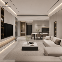 Solución Integral de Personalización de Muebles para Toda la Casa, Solución de Interiores Moderna y de Lujo para Proyectos de Apartamentos y Villas