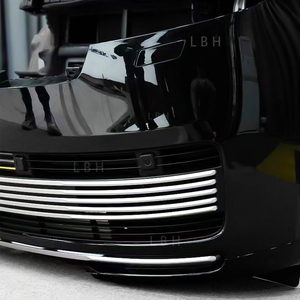 Kit de Carrocería SV <span class=keywords><strong>Mansory</strong></span> Original para <span class=keywords><strong>Land</strong></span> <span class=keywords><strong>Rover</strong></span> Range <span class=keywords><strong>Rover</strong></span> Vogue 2023, Modelo Mejorado, Kit de Barra Delantera, Rejilla de Parachoques con Diseño de Branquias de Tiburón - Product Image 6