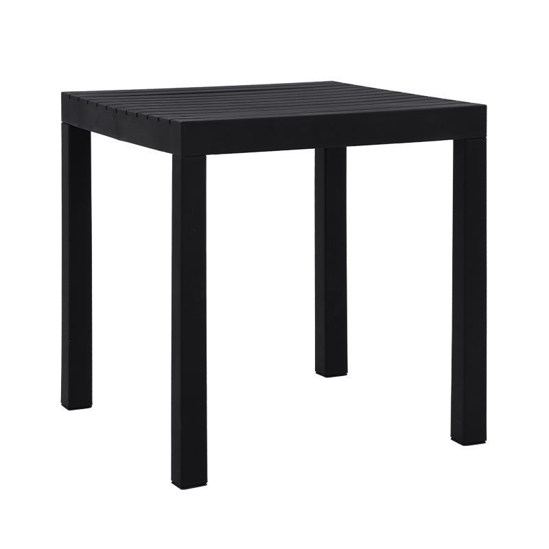 Black outdoor square table [72*72*75 cm high]