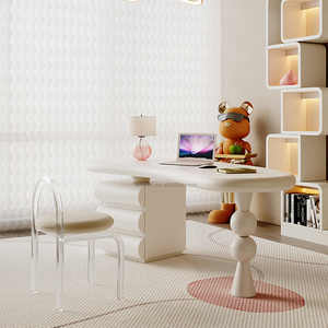 Aomisi Casa bàn văn phòng công nghệ cao hiện đại màu trắng đặt bàn quản lý điều hành bằng gỗ hiện đại bàn Ông Chủ Bàn máy tính - Product Image 2