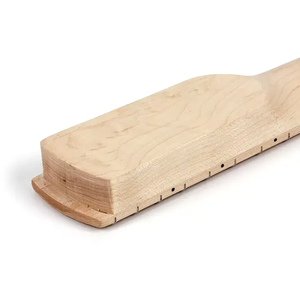 Mástil de Guitarra de 22 Trastes en Oferta, Escala de 25.5 Pulgadas, Arce Canadiense, Mástil de Guitarra DIY con Diapasón y Varilla de Tensión - Product Image 5