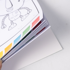 Libro da Colorare con Acqua Profumata Personalizzato per Bambini, Stampa Diretta dalla Fabbrica, Kit Artistico Completo con Pennello, Giocattolo Creativo - Product Image 5