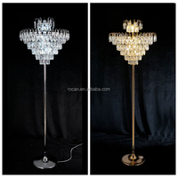 Lampe de mariage Pendentif Lumières Élégant Plafond Clair Cristal Acrylique Lustre pour La Décoration De Mariage