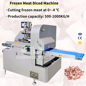 Machine à découper en cubes automatique commerciale pour viande de porc, de mouton et de bœuf congelée, pour boucher - Product Image 2