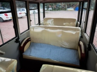 TONGCAI auricular ciudad coche ProBox mini difan kingland gasolina 70 asiento eléctrico de dos pisos autobús turístico coche a la venta con AC