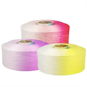 Thermochromic Yarn Thermochromic Weaving Yarn Thermochromic Knitting Yarn 150D/2 Thermal Sensitive