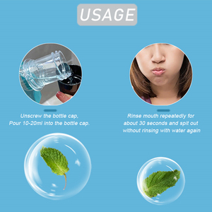 Collutorio Antibatterico 250ml a Marchio Privato per Igiene Orale, Alito Fresco Duraturo, Pulizia Profonda e Rinfrescante - Product Image 4