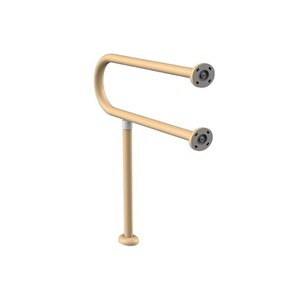 Toilet <b>Grab</b> <b>Bar</b> Wall Mounted Anti Slip 150kg Capacity Minimalist Design For Bathroom Accessibility - Product Image 5