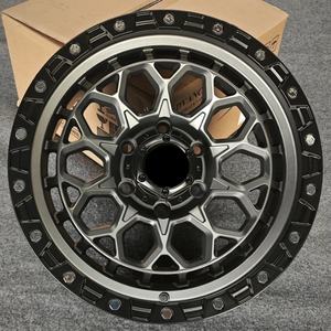 Venta al por Mayor de <span class=keywords><strong>Llantas</strong></span> de Aleación Cóncavas de 17 Pulgadas 17x9 6x139.7 <span class=keywords><strong>4x4</strong></span> Todoterreno con <span class=keywords><strong>Beadlock</strong></span> para Automóviles de Pasajeros, Juego de <span class=keywords><strong>Llantas</strong></span> y Neumáticos - Product Image 3