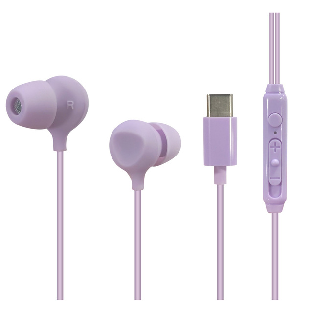 JEB026 Earphone Wired Earphones Pods Black and White In-Ear Headphones with 1.2m Speaker Mic for Music
