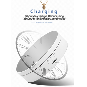 Plataforma Giratoria Eléctrica <span class=keywords><strong>de</strong></span> 360 Grados con Batería para <span class=keywords><strong>Fotografía</strong></span> <span class=keywords><strong>de</strong></span> Joyas y Relojes - Product Image 5