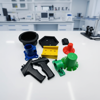Piezas de Plástico Personalizadas de Grado Industrial, Moldeo de Plástico de Precisión en ABS/Nylon/PC/POM, Componentes OEM/ODM para Equipos Industriales
