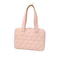 Nouvelle arrivée : Sac à bandoulière portable antivol en nylon de 13 pouces, grande capacité, en forme de cœur, style coréen, extensible, pour ordinateur portable