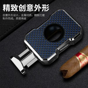 Cortador de Cigarros JOFI de Acero Inoxidable, Cuadrado, Portátil, con Cuchilla de Resorte para Cigarros de Hasta 23 mm de Diámetro - Product Image 1