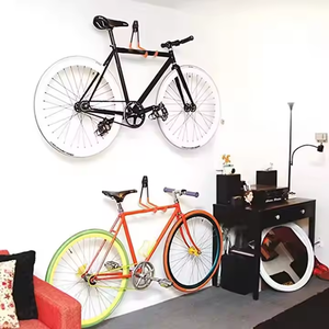 Crochets de <span class=keywords><strong>garage</strong></span> robustes en acier, légers, imperméables, accessoires <span class=keywords><strong>pour</strong></span> vélos, <span class=keywords><strong>crochet</strong></span> mural <span class=keywords><strong>pour</strong></span> vélos de route/de montagne/de ville - Product Image 5