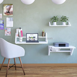 <span class=keywords><strong>Escritorio</strong></span> de ordenador con librería, mesa <span class=keywords><strong>flotante</strong></span> montada en la pared, <span class=keywords><strong>escritorio</strong></span> de <span class=keywords><strong>PC</strong></span>, montaje en pared, mesa de ordenador, escritorios de ordenador de estudio - Product Image 3