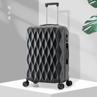 Nouvel arrivage de bagages de voyage ABS PC blancs 3 pièces sac à roulettes léger en aluminium valises bagages grossiste direct d'usine