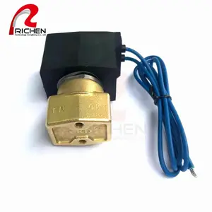 Válvula solenóide AB31-02-3 DC24V interruptor pneumático padrão de gás original novo em estoque