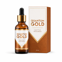Formule minérale liquide d'acide fulvique avec acide humique 100 mg, oligo-éléments zinc, sélénium, cuivre, 50 portions, marque privée OEM