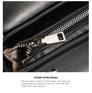 Sacs à main décontractés pour femmes, sacs à main pour usage quotidien, pochette en cuir, sacs bandoulière, sac à main pour filles <span class=keywords><strong>LOUIS</strong></span> LEVANE, fermeture à boucle, 1-1,9L - Product Image 4