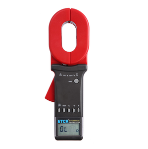 Testeur de résistance de terre numérique à pince ETCR2100A+ ETCR2000A+ pour tests électriques de boucle 0.01-100 0.001 - Product Image 1