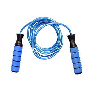 Cuerda de Saltar Profesional CustomFit Pro con Agarres de Espuma, Cuerda de Saltar Ajustable FlexSpin con Rodamientos de Bolas, TurboSpin con Rodamientos de Bolas para Entrenamiento - Product Image 1
