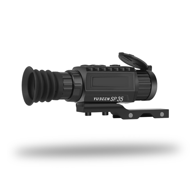 YuBeen SP35 Tactical Thermal Scope for Night Hunting - 35mm Lens 1-8X Zoom with Multiple Thermal Color Modes