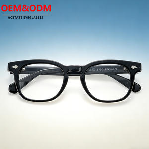 <span class=keywords><strong>2026</strong></span>年新作 ラウンドメガネフレーム メンズ おしゃれ 高品質 アセテート製 光学眼鏡フレーム 男女兼用 - Product Image 1