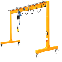 Prix du pont roulant mobile sans rail de type palan électrique 0,5 tonne 1 tonne 2 tonnes