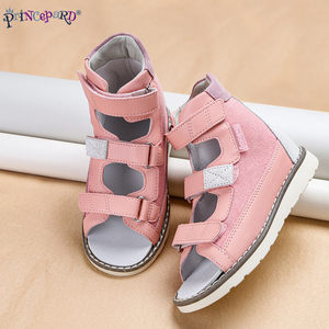 Princepard Zomer Sandalen Voor Meisjes Kinderen Peuter Kinderen Orthopedische Schoenen Boog Ondersteuning Waterdichte Anti-Gladde Eigenschappen Mesh - Product Image 6