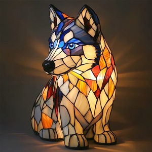 Lampada da tavolo con animali serie lampada da tavolo con animali da decorazione per la casa con piante animali serie lampada da tavolo da notte - Product Image 2