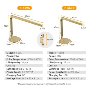 Lámpara LED de Belleza para Uñas, Pestañas, Cejas y Tatuajes, Lámpara de Mesa Ajustable para Manicura, Suministro al por Mayor del Fabricante - Product Image 6